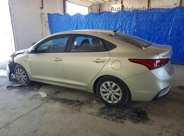 3KPC24A3XKE045772 2019 HYUNDAI ACCENT Silver უკანა მარცხენა