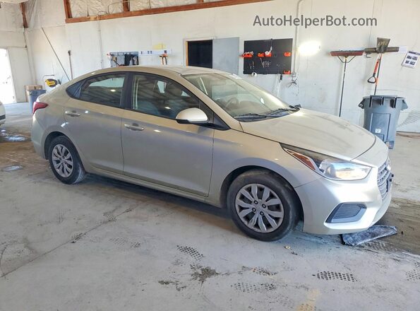 3KPC24A3XKE045772 2019 HYUNDAI ACCENT Silver წინა მარჯვენა