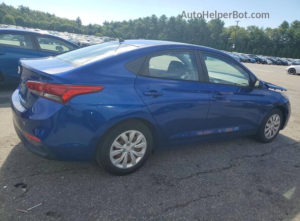 3KPC24A3XKE065276 2019 HYUNDAI ACCENT Blue Հետևի աջ