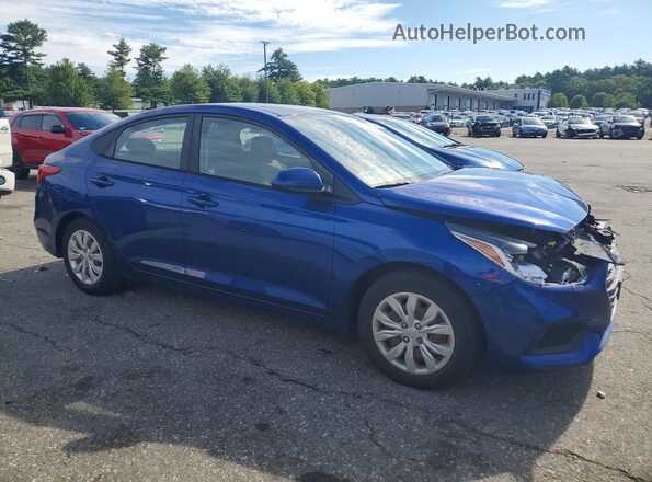 3KPC24A3XKE065276 2019 HYUNDAI ACCENT Blue Առջևի աջ