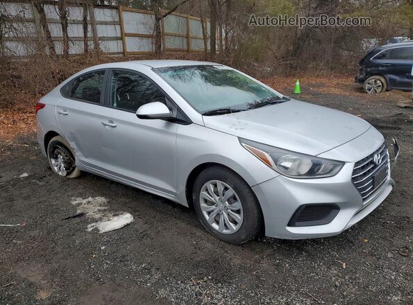 3KPC24A3XKE086354 2019 HYUNDAI ACCENT Silver Delantero derecho