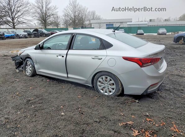 3KPC24A3XKE086354 2019 HYUNDAI ACCENT Silver Trasero izquierdo