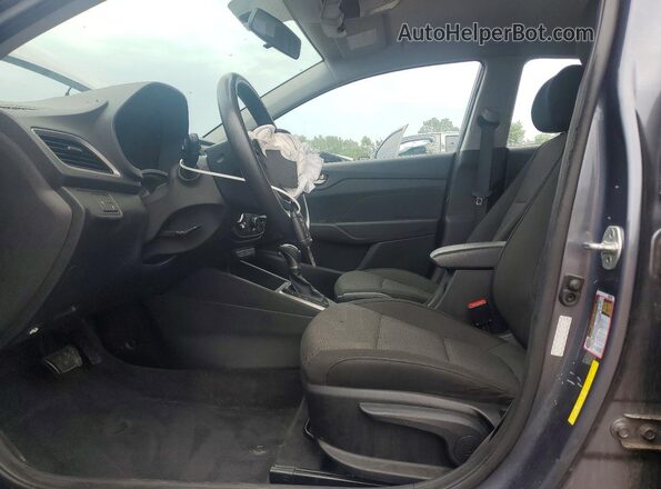 3KPC24A60LE094698 2020 HYUNDAI ACCENT Charcoal Vista interior delantera