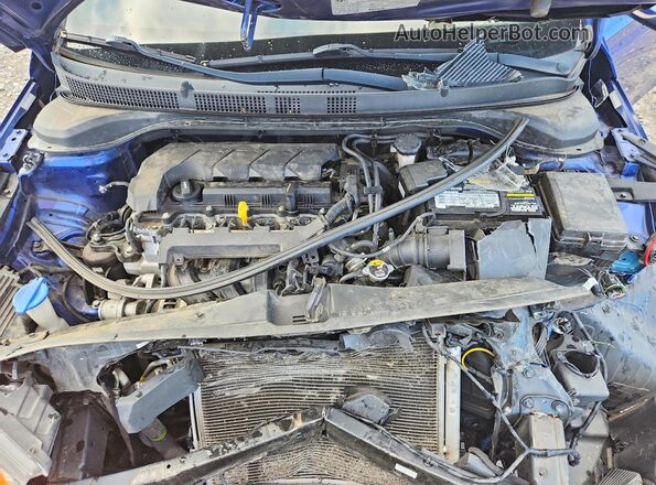 3KPC24A60LE122435 2020 HYUNDAI ACCENT Blue უკანა სალონის ხედი