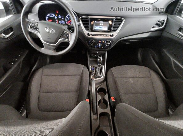 3KPC24A60LE123116 2020 HYUNDAI ACCENT Черный Вид панели приборов