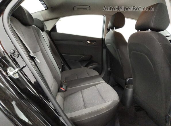 3KPC24A60LE123116 2020 HYUNDAI ACCENT Черный Вид задних сидений