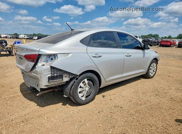 3KPC24A60ME129631 2021 HYUNDAI ACCENT Silver Tył prawy