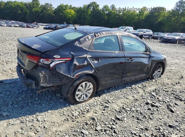 3KPC24A60ME142170 2021 HYUNDAI ACCENT Black Trasero derecho
