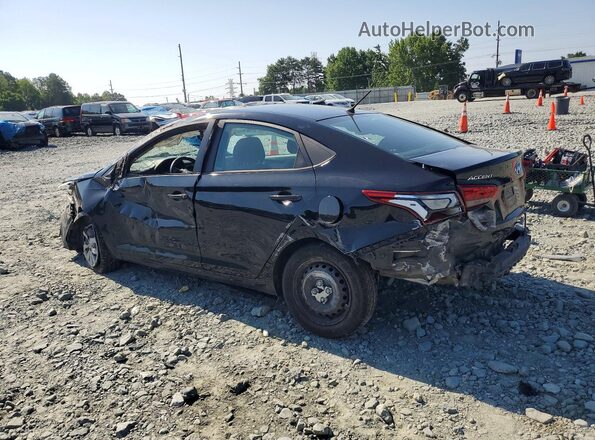 3KPC24A60ME142170 2021 HYUNDAI ACCENT Black Trasero izquierdo