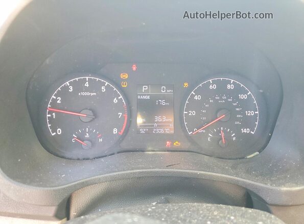 3KPC24A60ME142170 2021 HYUNDAI ACCENT Black Vista del cuadro de instrumentos