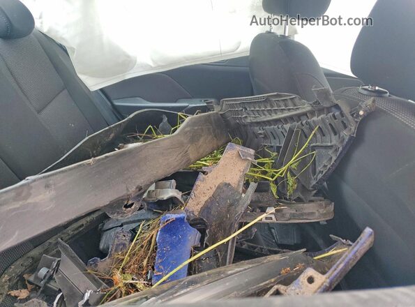 3KPC24A60NE187708 2022 HYUNDAI ACCENT Blue Vista de los asientos traseros