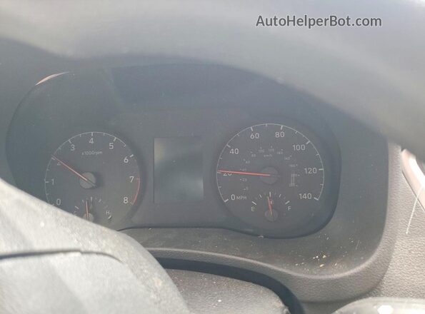 3KPC24A60NE187708 2022 HYUNDAI ACCENT Blue Vista del cuadro de instrumentos