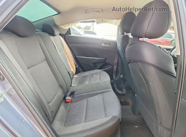 3KPC24A61LE125277 2020 HYUNDAI ACCENT Gray უკანა სავარძლების ხედი
