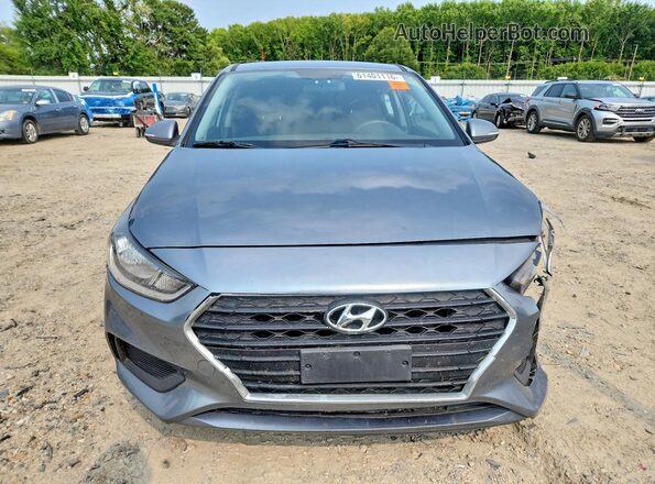 3KPC24A61LE125277 2020 HYUNDAI ACCENT Gray წინა ხედი