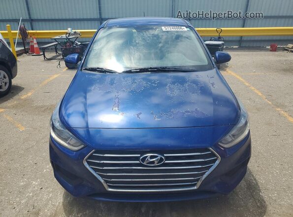 3KPC24A61ME128777 2021 HYUNDAI ACCENT Blue Vista frontal
