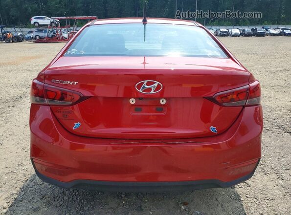 3KPC24A61ME131193 2021 HYUNDAI ACCENT Red Հետևի տեսք