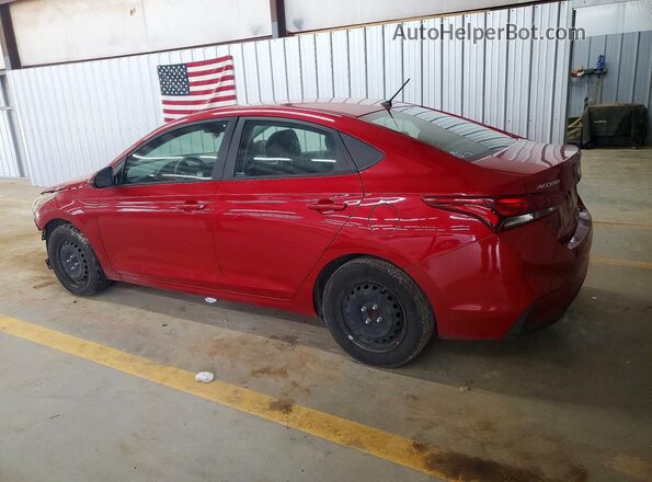 3KPC24A61ME131193 2021 HYUNDAI ACCENT Red Հետևի ձախ