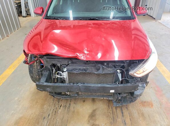 3KPC24A61ME131193 2021 HYUNDAI ACCENT Red Սալոնի հետևի տեսք