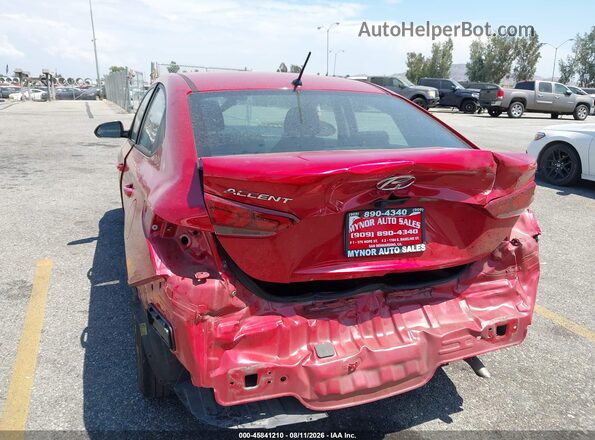 3KPC24A61ME148107 2021 HYUNDAI ACCENT Burgundy Вид спереду
