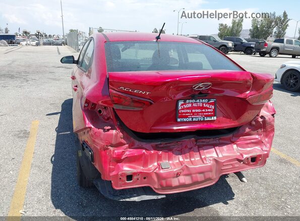 3KPC24A61ME148107 2021 HYUNDAI ACCENT Burgundy 