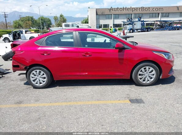 3KPC24A61ME148107 2021 HYUNDAI ACCENT Burgundy Панорамний вид салону 360°