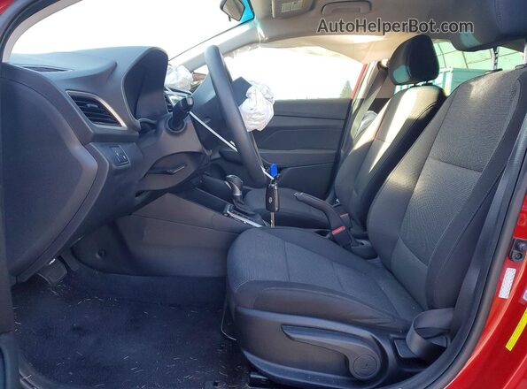 3KPC24A61ME153078 2021 HYUNDAI ACCENT Burgundy Вид салону спереду