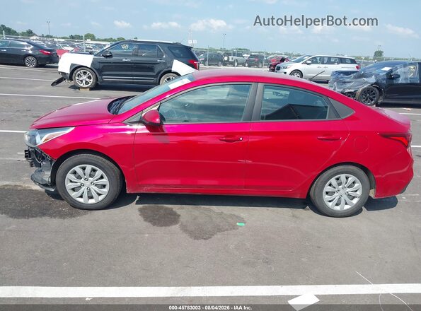 3KPC24A61NE159139 2022 HYUNDAI ACCENT Red 