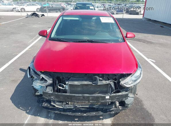 3KPC24A61NE159139 2022 HYUNDAI ACCENT Red Vista interior trasera