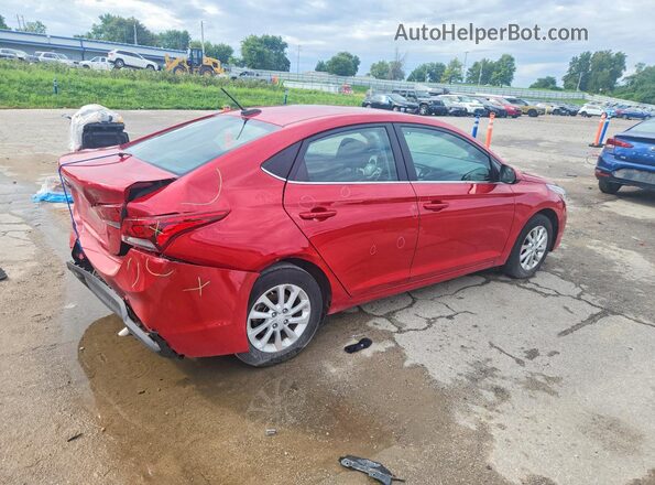 3KPC24A61NE178225 2022 HYUNDAI ACCENT Красный Задняя правая четверть