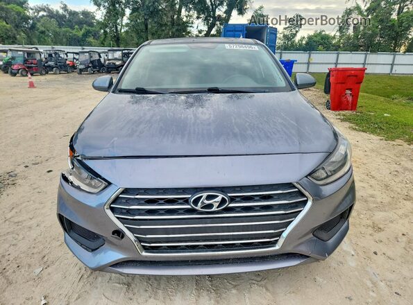 3KPC24A62LE106396 2020 HYUNDAI ACCENT Gray Widok z przodu