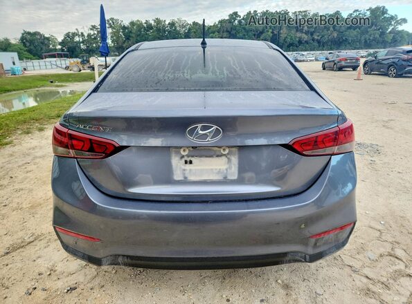 3KPC24A62LE106396 2020 HYUNDAI ACCENT Gray Widok z tyłu