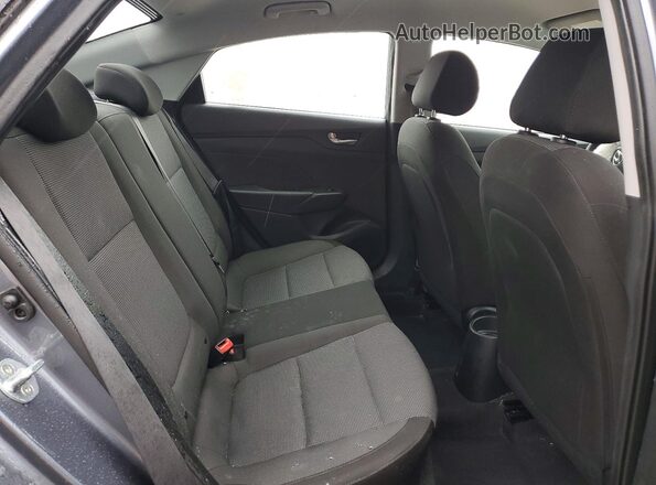 3KPC24A62LE109914 2020 HYUNDAI ACCENT Gray Հետևի նստատեղերի տեսք