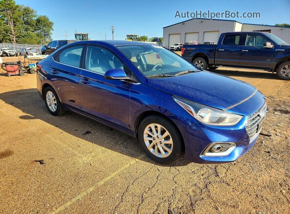 3KPC24A62ME138122 2021 HYUNDAI ACCENT Blue Front right