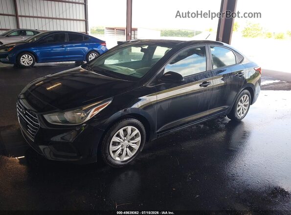 3KPC24A62ME138847 2021 HYUNDAI ACCENT Black Przód lewy
