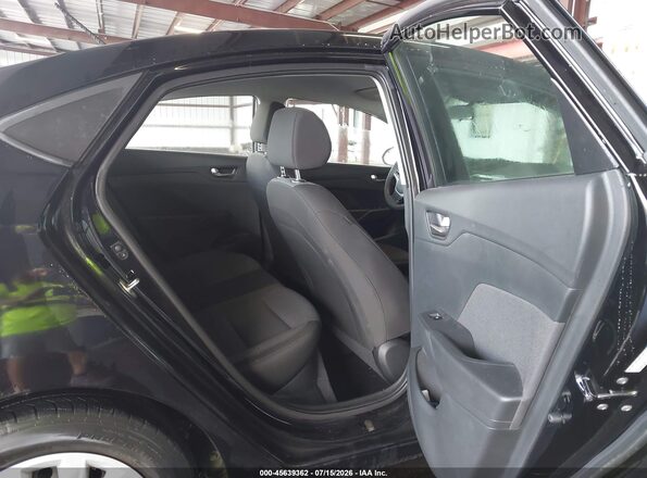 3KPC24A62ME138847 2021 HYUNDAI ACCENT Black Widok naklejki z numerem VIN