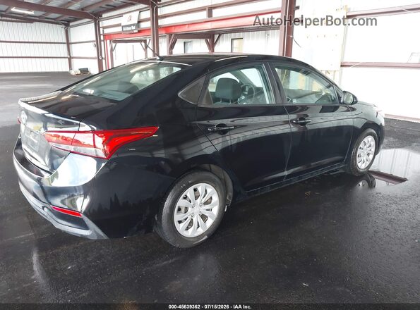 3KPC24A62ME138847 2021 HYUNDAI ACCENT Black Tył prawy