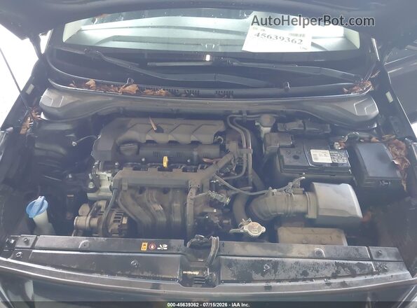 3KPC24A62ME138847 2021 HYUNDAI ACCENT Black Widok z tyłu