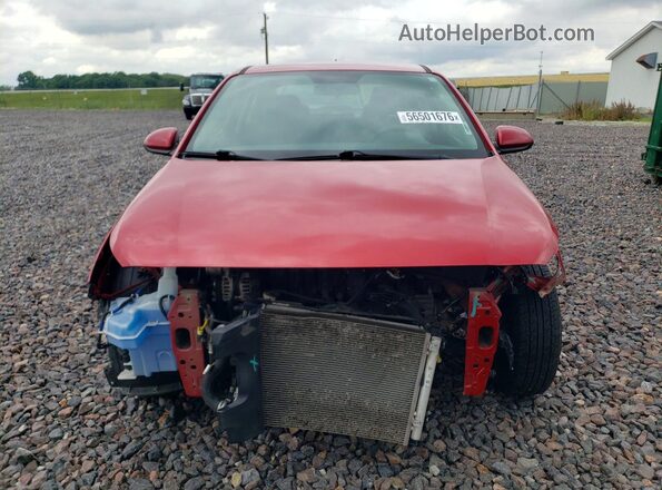 3KPC24A62ME141439 2021 HYUNDAI ACCENT Red Widok z przodu