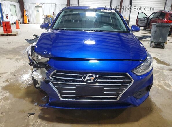 3KPC24A62ME149086 2021 HYUNDAI ACCENT Blue წინა ხედი