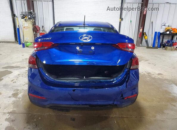 3KPC24A62ME149086 2021 HYUNDAI ACCENT Blue უკანა ხედი