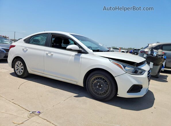 3KPC24A62ME152988 2021 HYUNDAI ACCENT White Przód prawy