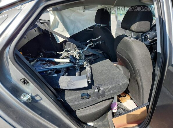 3KPC24A62NE159375 2022 HYUNDAI ACCENT Серебряный Вид задних сидений
