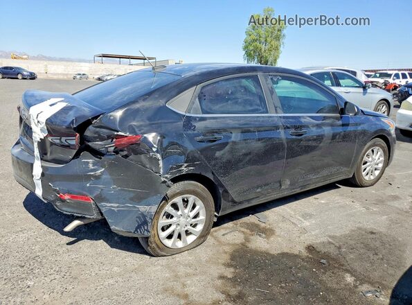 3KPC24A62NE176466 2022 HYUNDAI ACCENT Black Trasero derecho