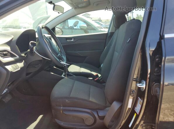 3KPC24A62NE176466 2022 HYUNDAI ACCENT Black Vista interior delantera