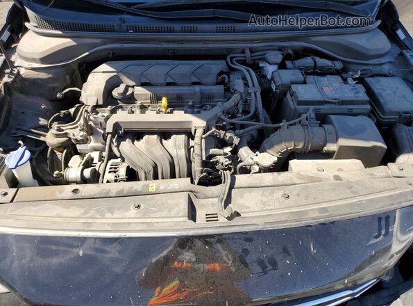 3KPC24A62NE176466 2022 HYUNDAI ACCENT Black Vista interior trasera