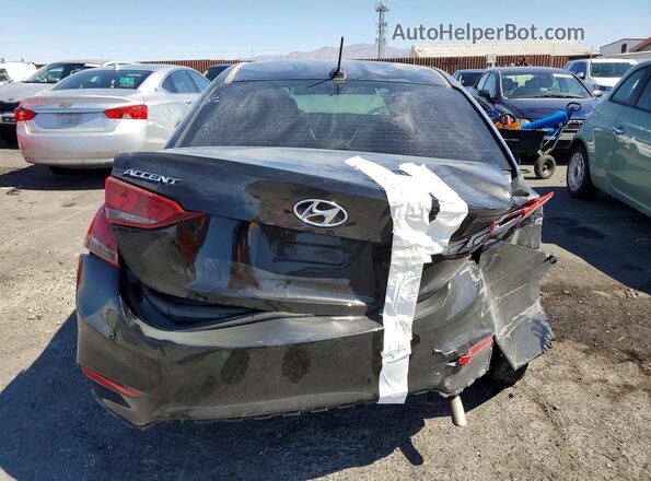3KPC24A62NE176466 2022 HYUNDAI ACCENT Black Vista trasera