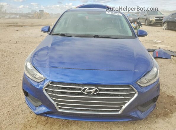 3KPC24A62NE185250 2022 HYUNDAI ACCENT Silver Widok z przodu