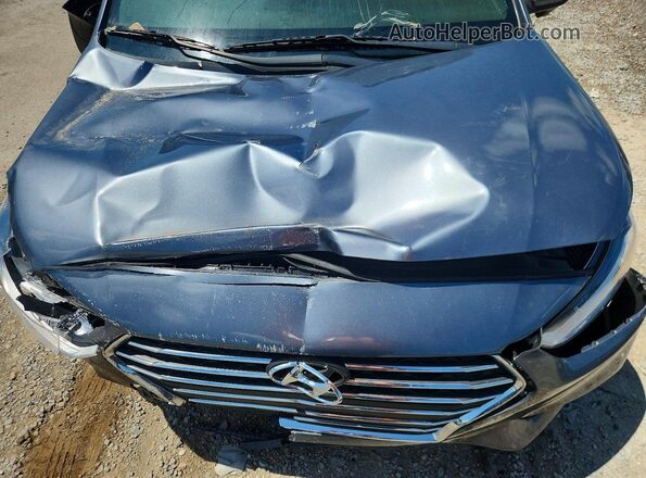3KPC24A63LE101871 2020 HYUNDAI ACCENT Silver Widok wnętrza z tyłu