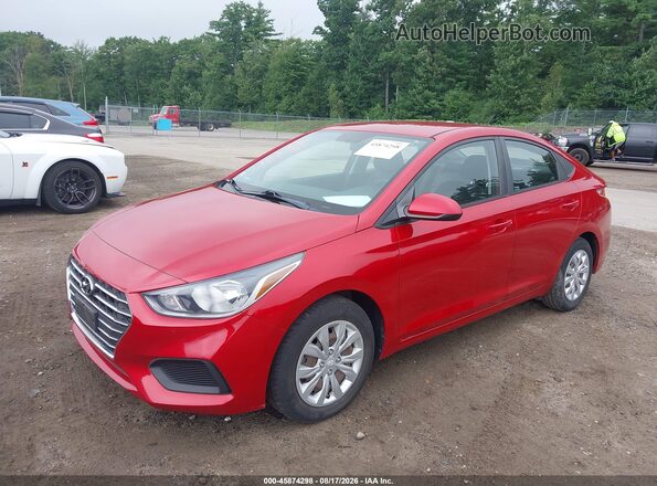 3KPC24A63LE109565 2020 HYUNDAI ACCENT Красный Передняя левая четверть