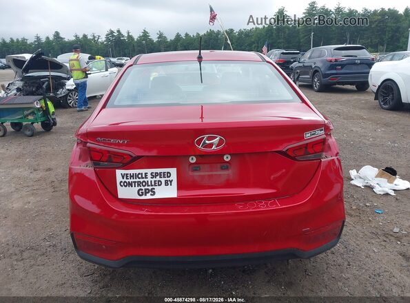 3KPC24A63LE109565 2020 HYUNDAI ACCENT Красный Вид спереди